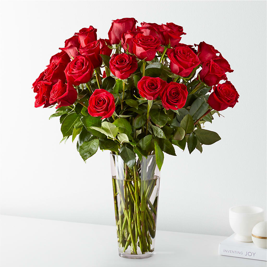 Long Stem Red Rose Bouquet – MRS D'S FLOWER SHOP INC, Lakeland FL