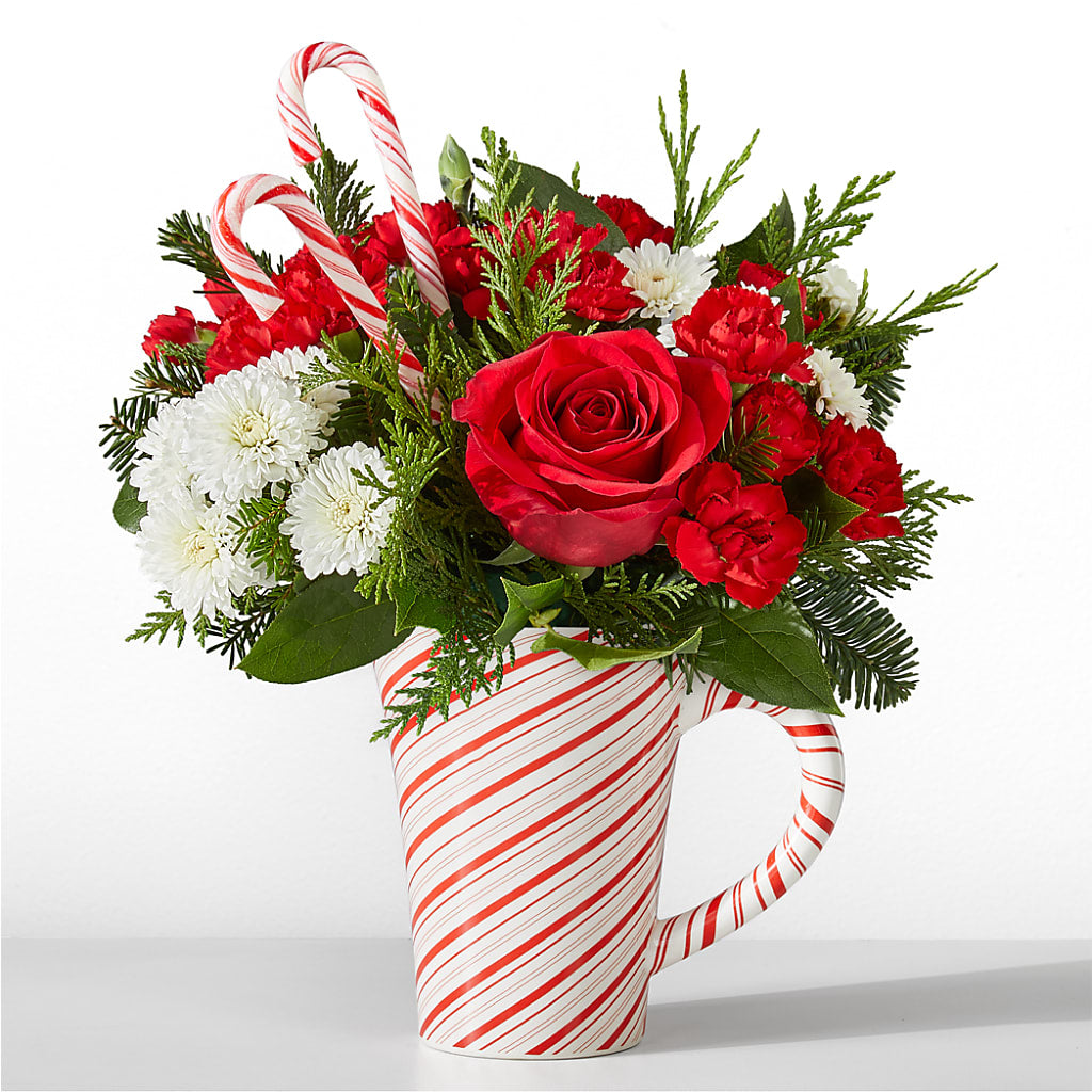 Peppermint Swirl Mug – MRS D'S FLOWER SHOP INC, Lakeland FL
