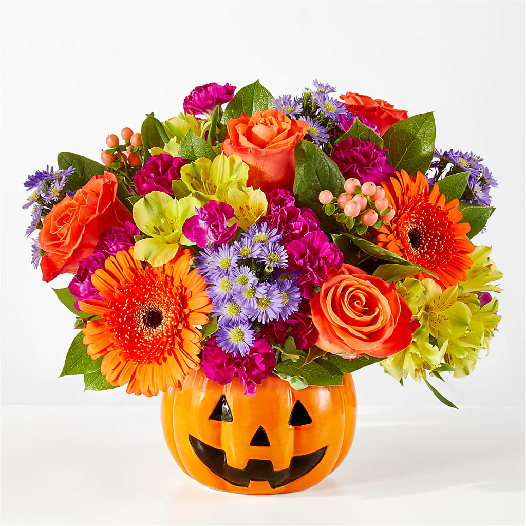 Tricks & Treats Pumpkin – MRS D'S FLOWER SHOP INC, Lakeland FL