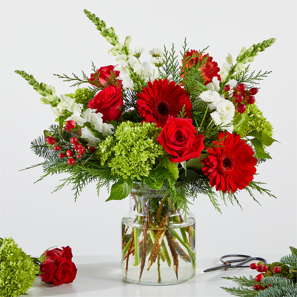 Merry Moment Bouquet – A Florist Original – MRS D'S FLOWER SHOP INC, Lakeland FL
