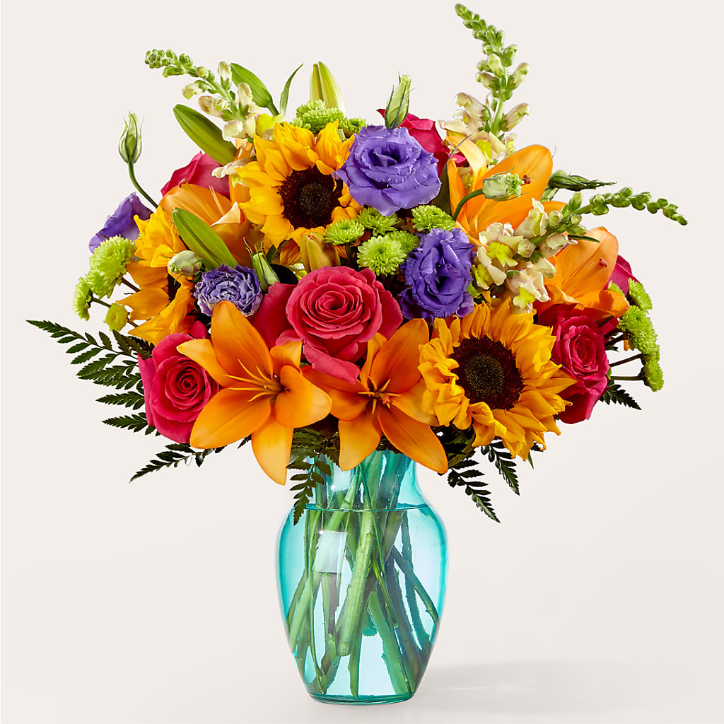 Double Rainbow Bouquet – MRS D'S FLOWER SHOP INC, Lakeland FL