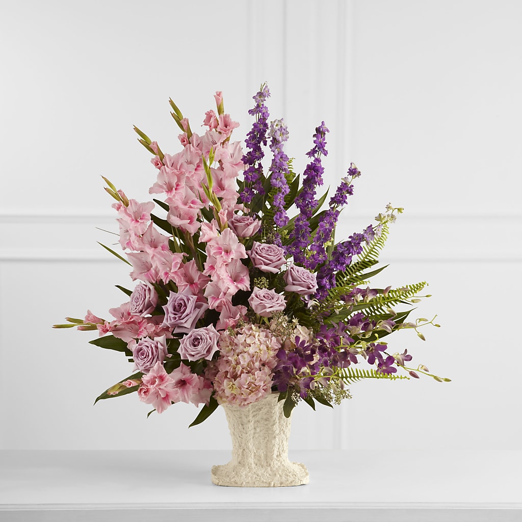 Flowing Garden Arrangement – MRS D'S FLOWER SHOP INC, Lakeland FL