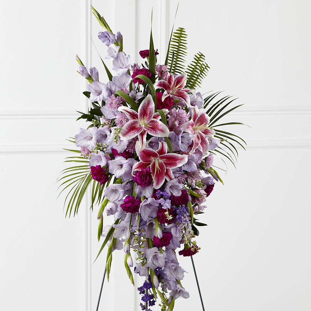 Tender Touch Standing Spray – MRS D'S FLOWER SHOP INC, Lakeland FL