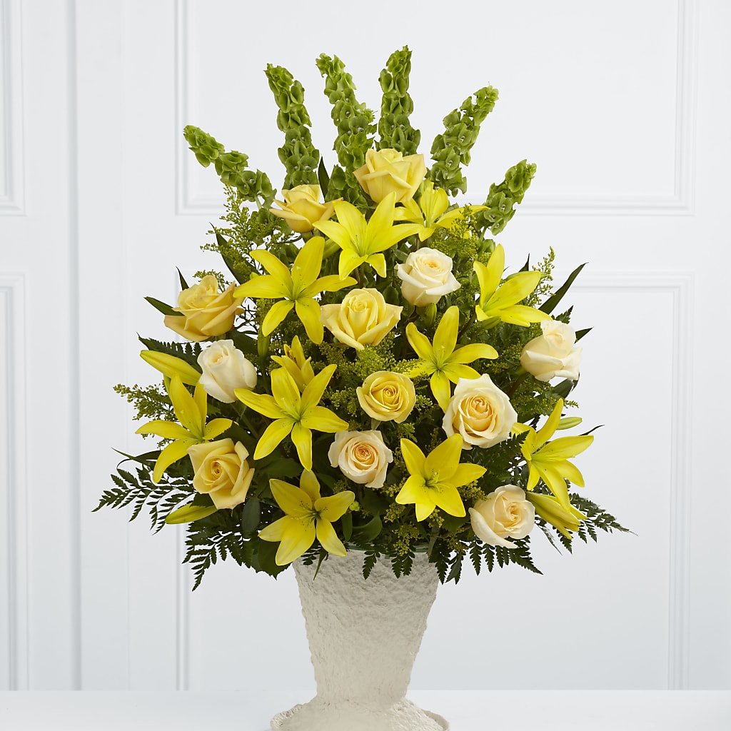 Golden Memories Arrangement – MRS D'S FLOWER SHOP INC, Lakeland FL