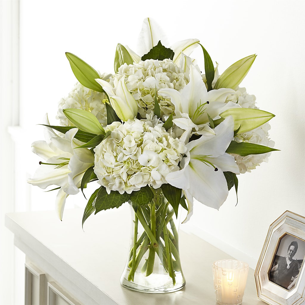 Compassionate Lily Bouquet – MRS D'S FLOWER SHOP INC, Lakeland FL