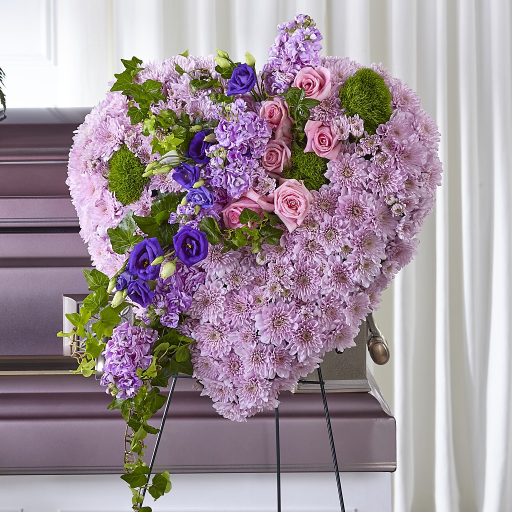 Treasured Love Standing Heart – MRS D'S FLOWER SHOP INC, Lakeland FL