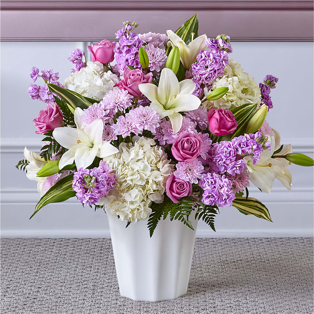 Heaven Sent Floor Basket – MRS D'S FLOWER SHOP INC, Lakeland FL