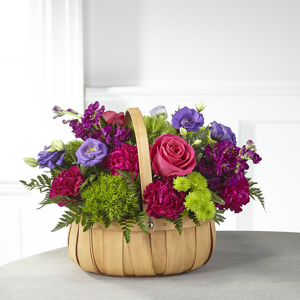 Serene Sanctuary Basket – MRS D'S FLOWER SHOP INC, Lakeland FL
