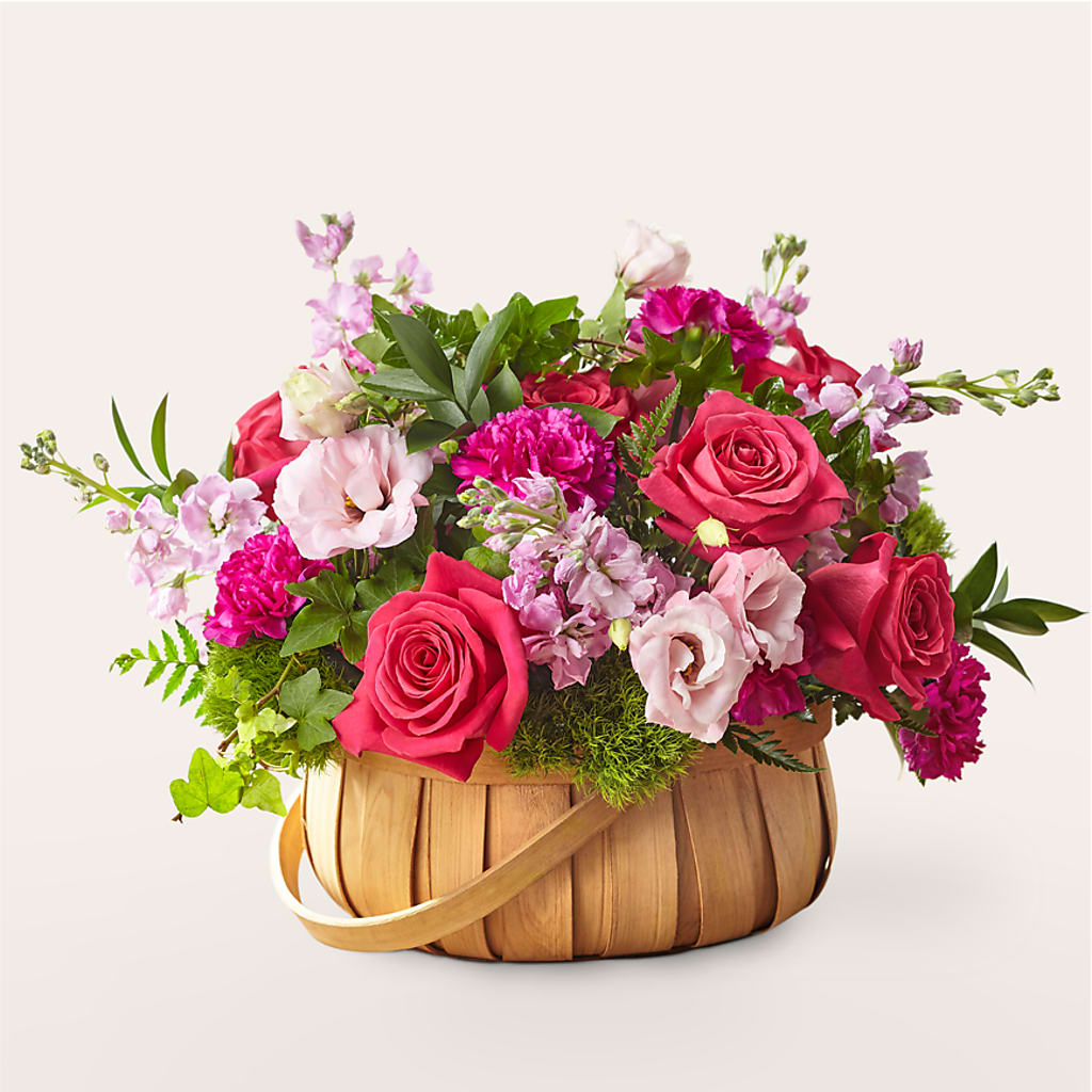 Radiance in Bloom Basket – MRS D'S FLOWER SHOP INC, Lakeland FL