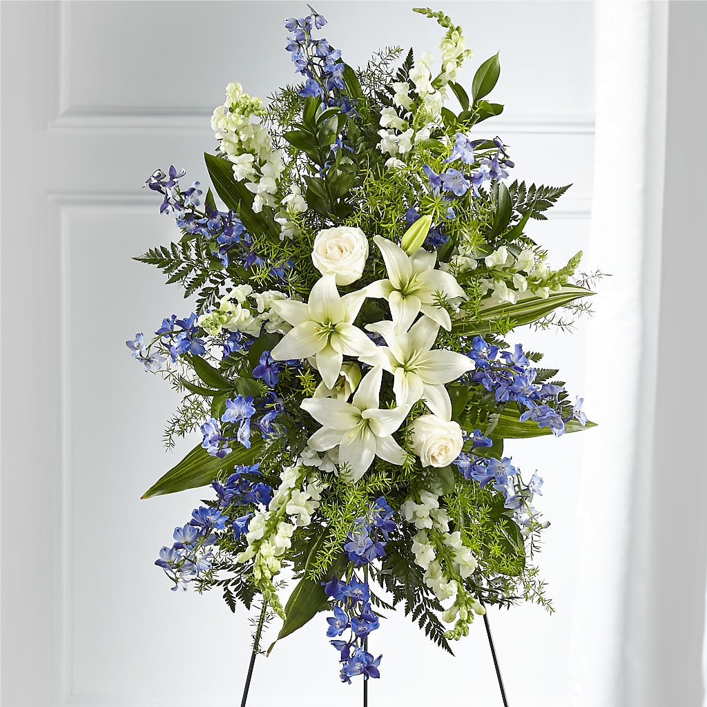 Faithful Friend Standing Spray – MRS D'S FLOWER SHOP INC, Lakeland FL