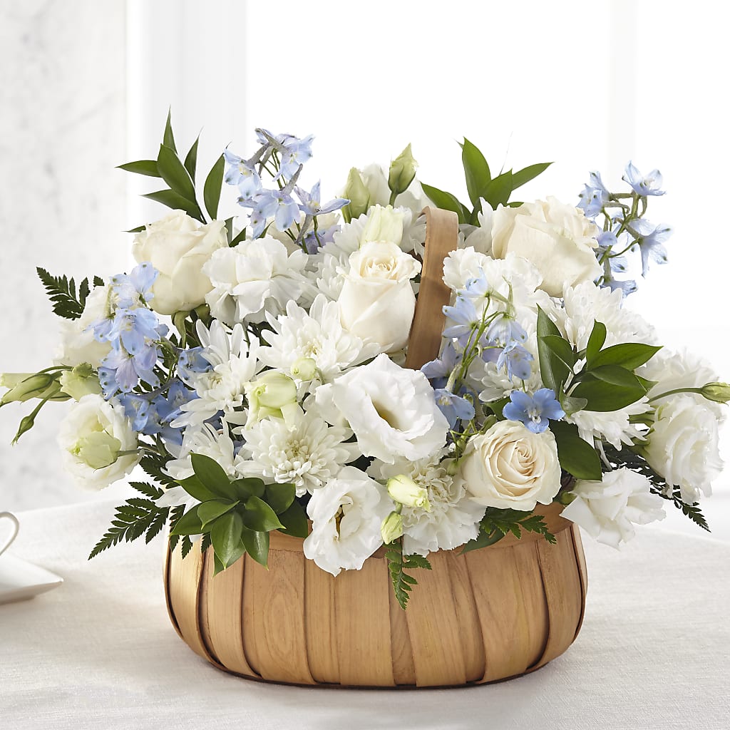 Sincerely Heartfelt Basket – MRS D'S FLOWER SHOP INC, Lakeland FL