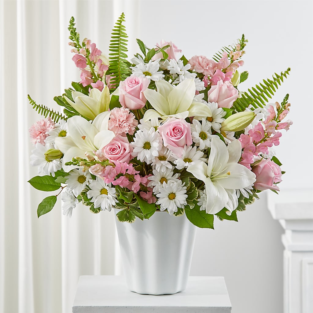 Soft Touch Tabletop Basket – MRS D'S FLOWER SHOP INC, Lakeland FL