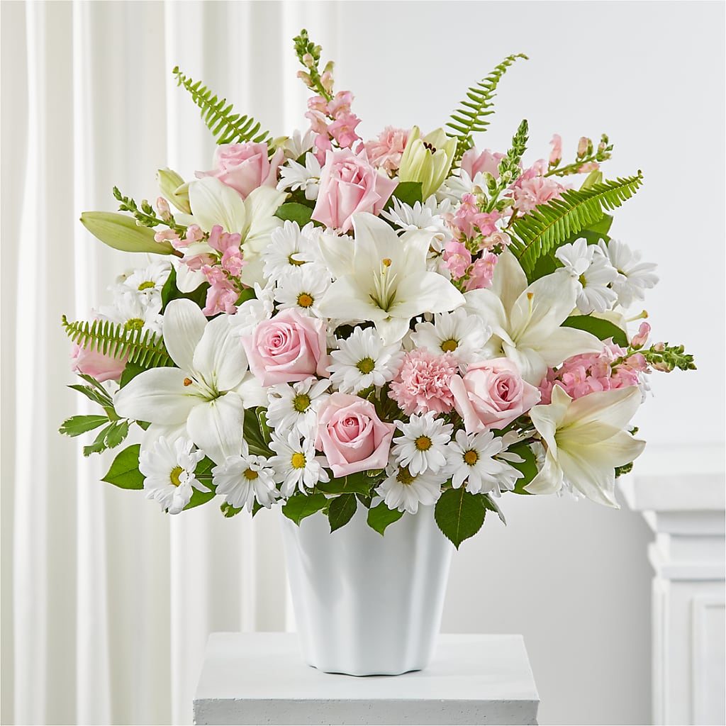 Soft Touch Tabletop Basket – MRS D'S FLOWER SHOP INC, Lakeland FL
