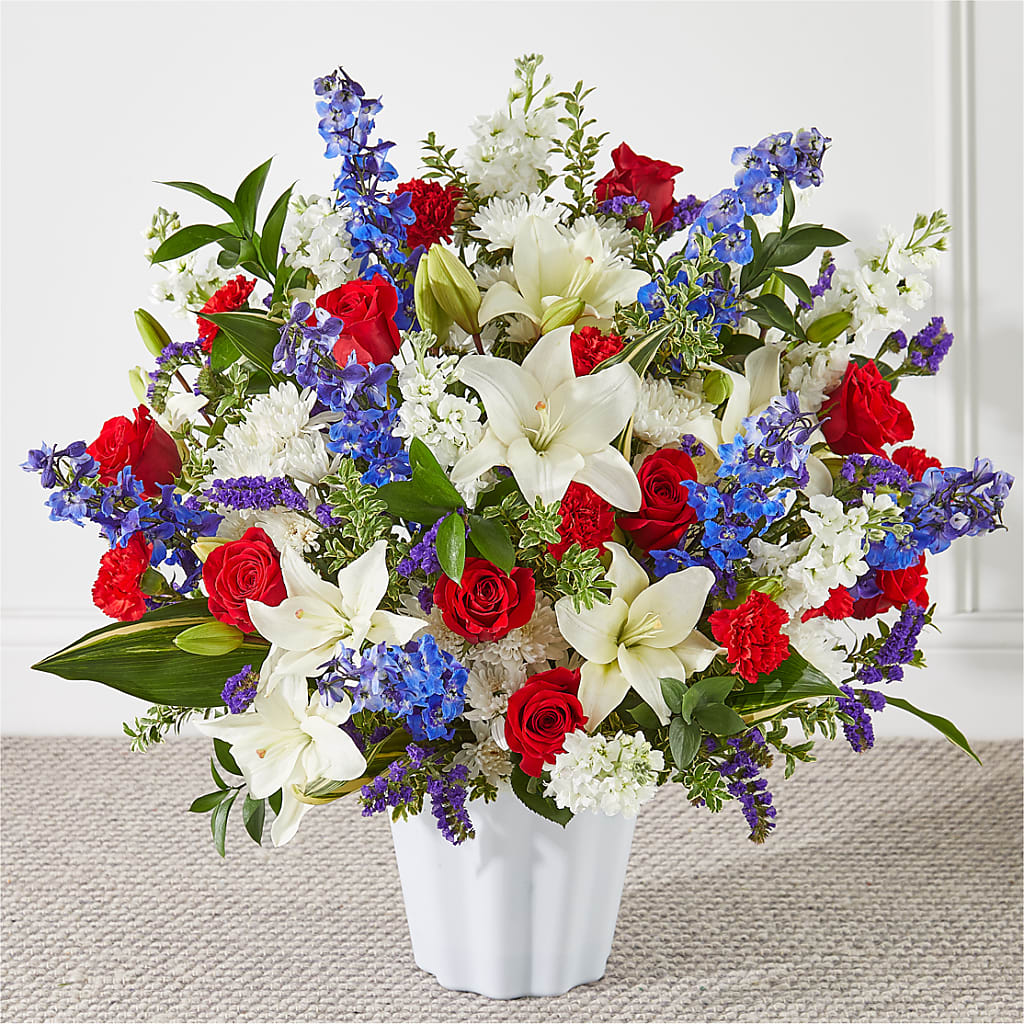 Consoled Floor Basket – MRS D'S FLOWER SHOP INC, Lakeland FL