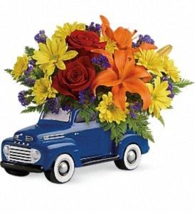 Vintage 1948 Ford Pickup Bouquet