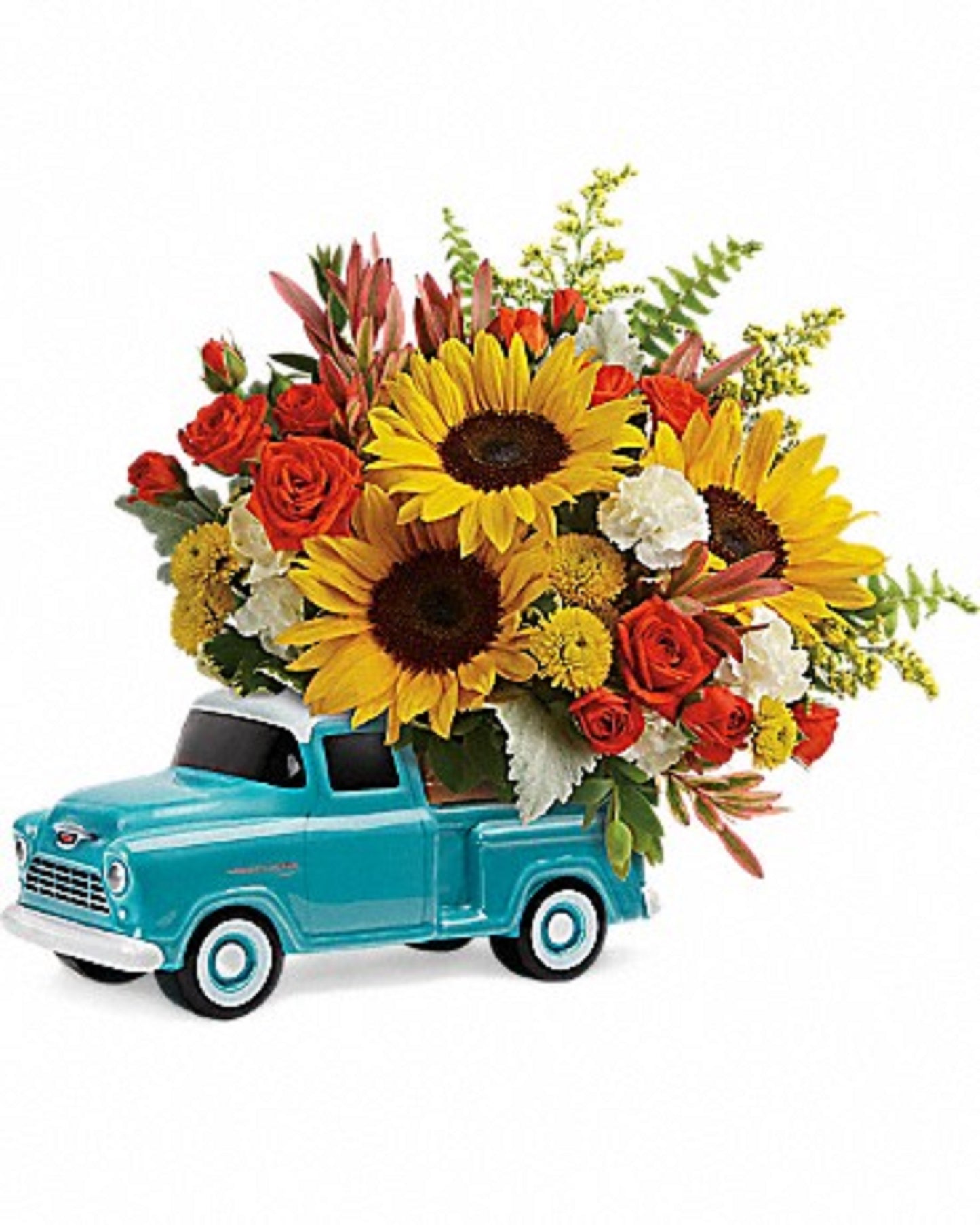 Teleflora's Chevy Pickup Bouquet