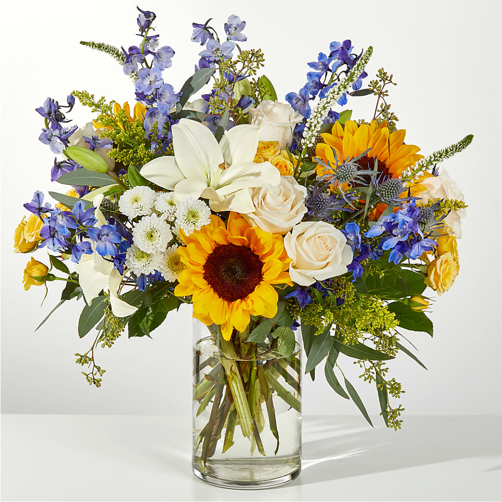 Wonderfully Sunny Bouquet – MRS D'S FLOWER SHOP INC, Lakeland FL