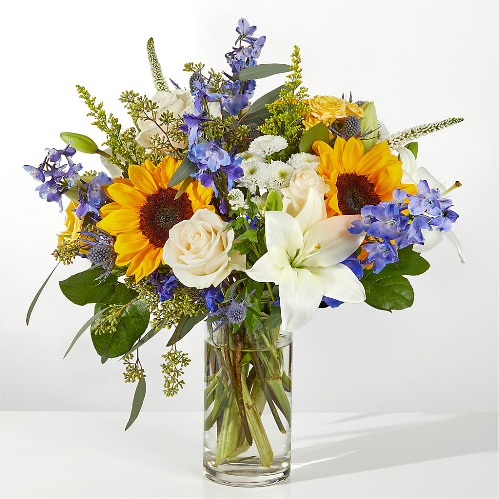 Wonderfully Sunny Bouquet – MRS D'S FLOWER SHOP INC, Lakeland FL
