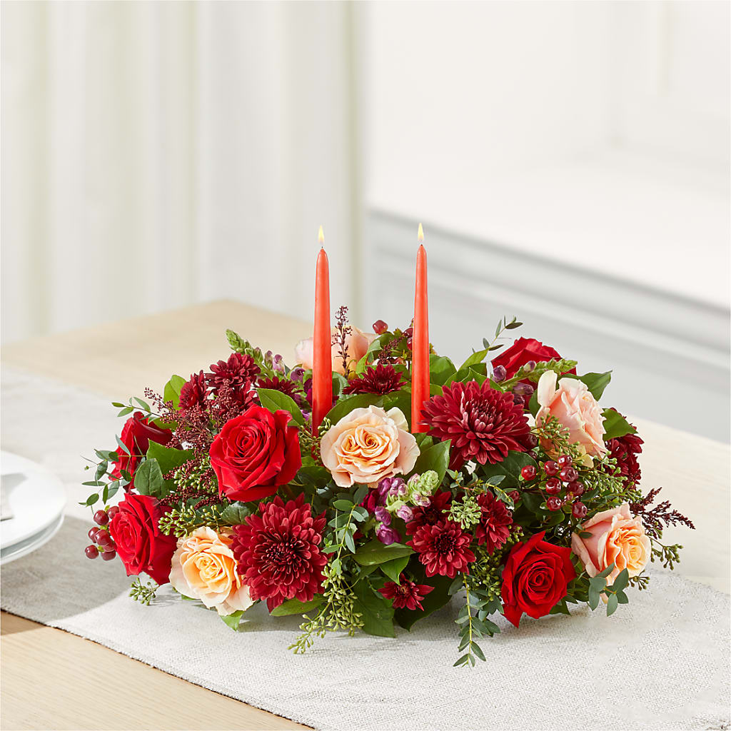 Most Thankful Centerpiece – MRS D'S FLOWER SHOP INC, Lakeland FL