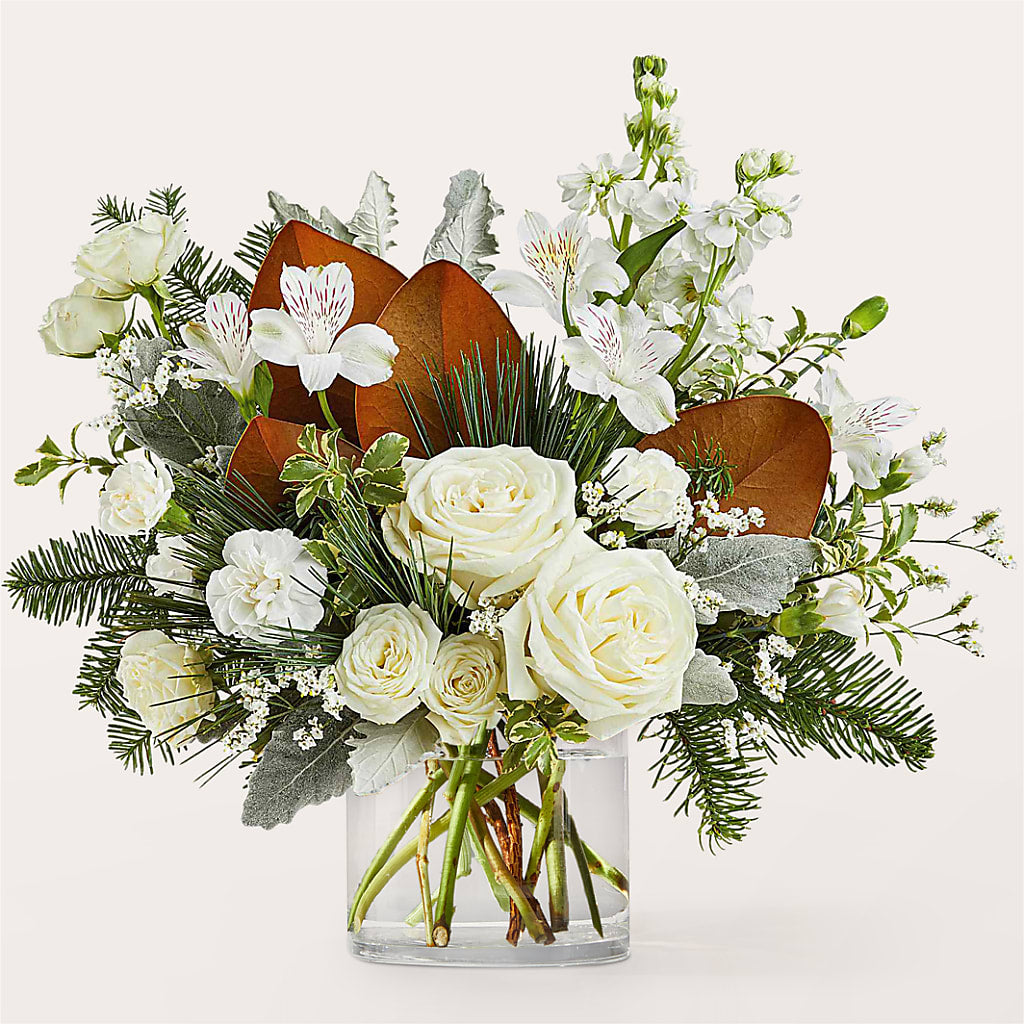 Fresh Snowfall Bouquet – MRS D'S FLOWER SHOP INC, Lakeland FL