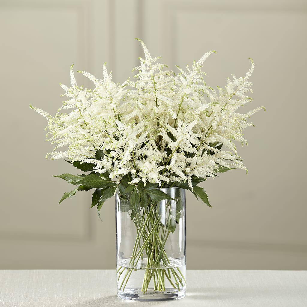 White Astilbe Bouquet – MRS D'S FLOWER SHOP INC, Lakeland FL