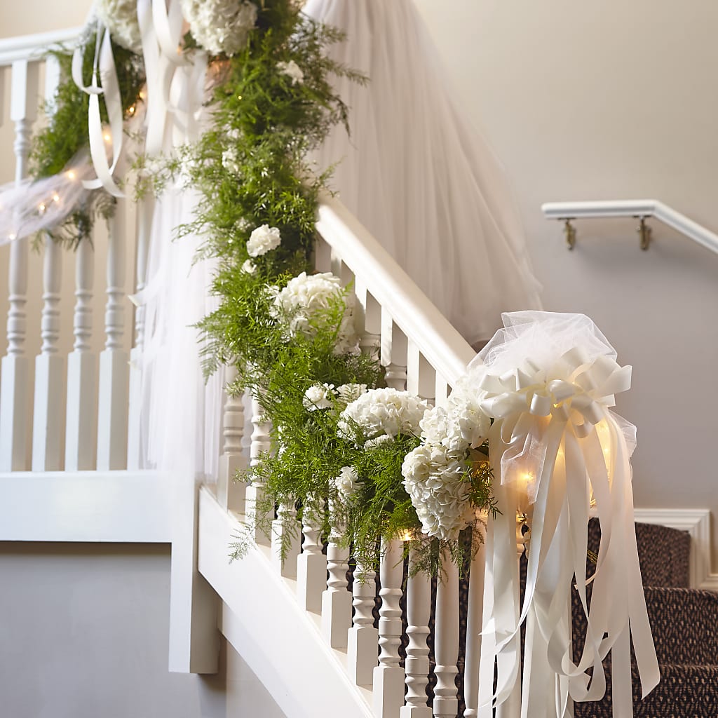 Champagne Dreams Garland – MRS D'S FLOWER SHOP INC, Lakeland FL