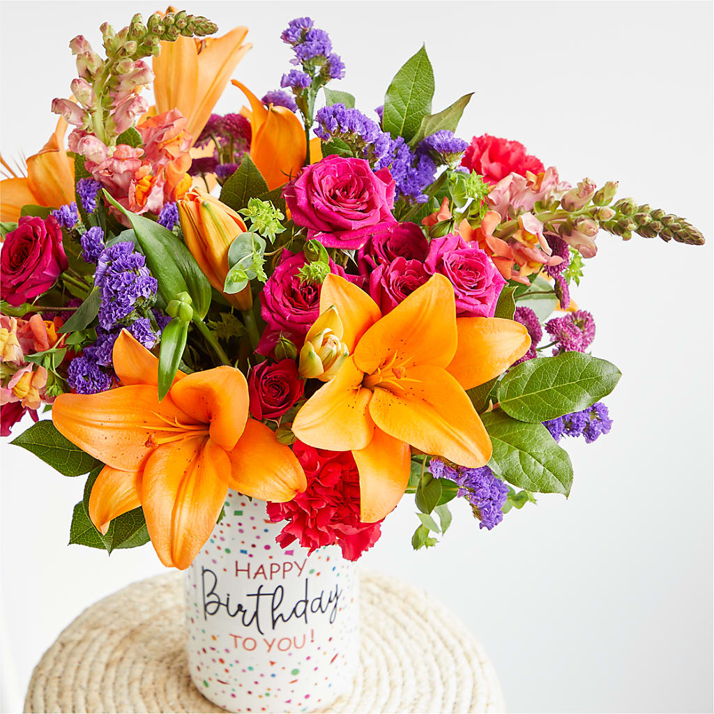 Birthday Palooza Bouquet – MRS D'S FLOWER SHOP INC, Lakeland FL
