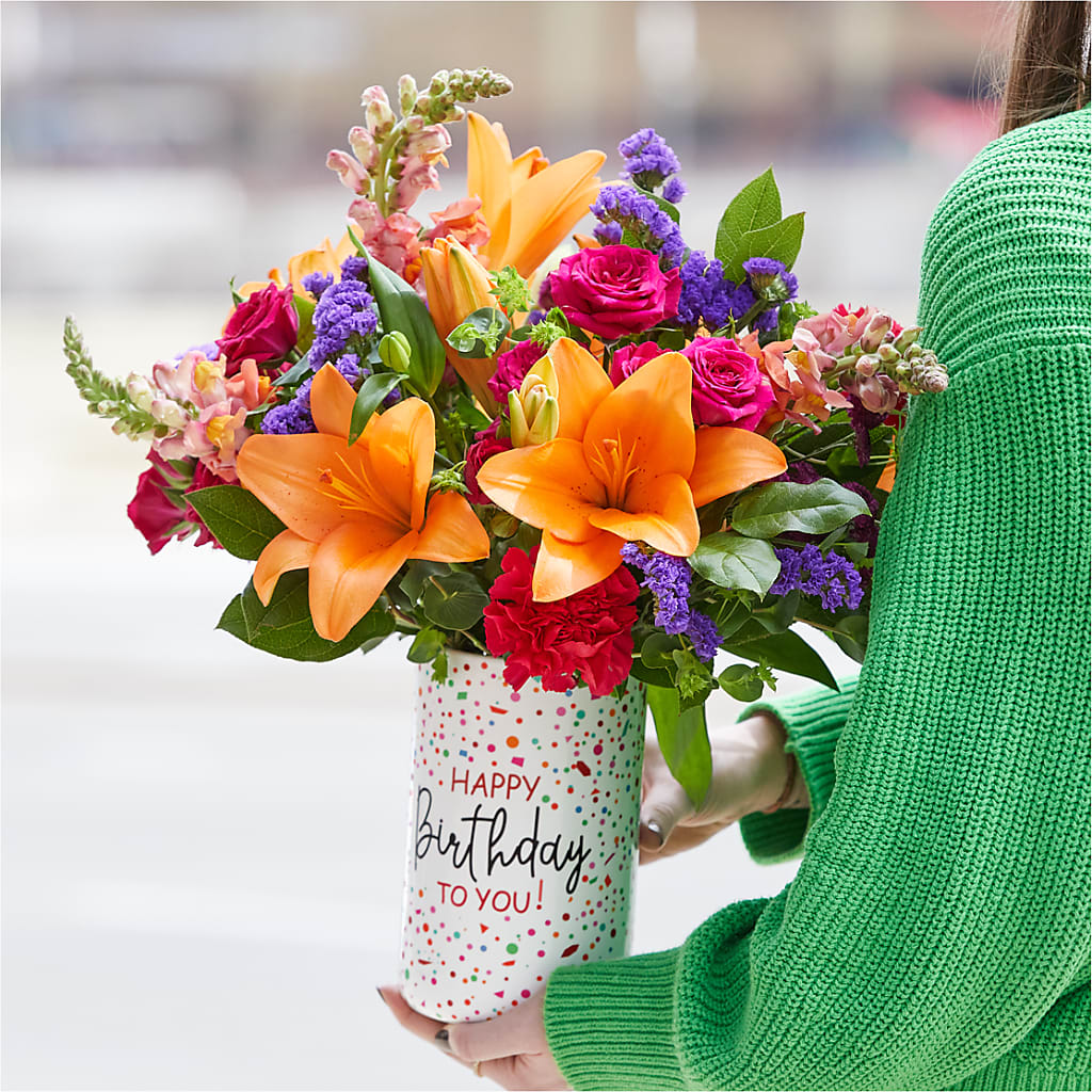 Birthday Palooza Bouquet – MRS D'S FLOWER SHOP INC, Lakeland FL