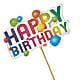 Happy Birthday Pick – MRS D'S FLOWER SHOP INC, Lakeland FL