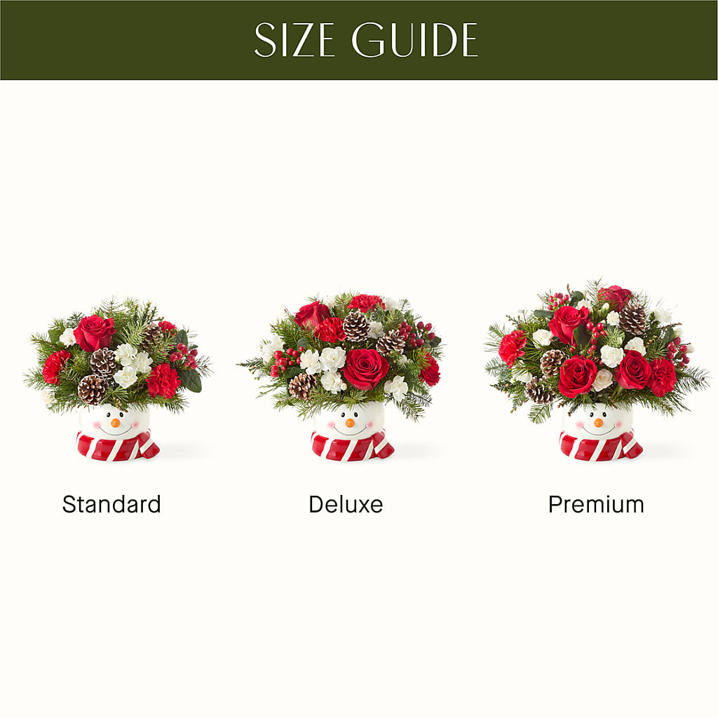 Jolly Snowman Bouquet – MRS D'S FLOWER SHOP INC, Lakeland FL