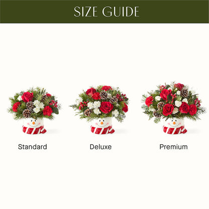 Jolly Snowman Bouquet – MRS D'S FLOWER SHOP INC, Lakeland FL
