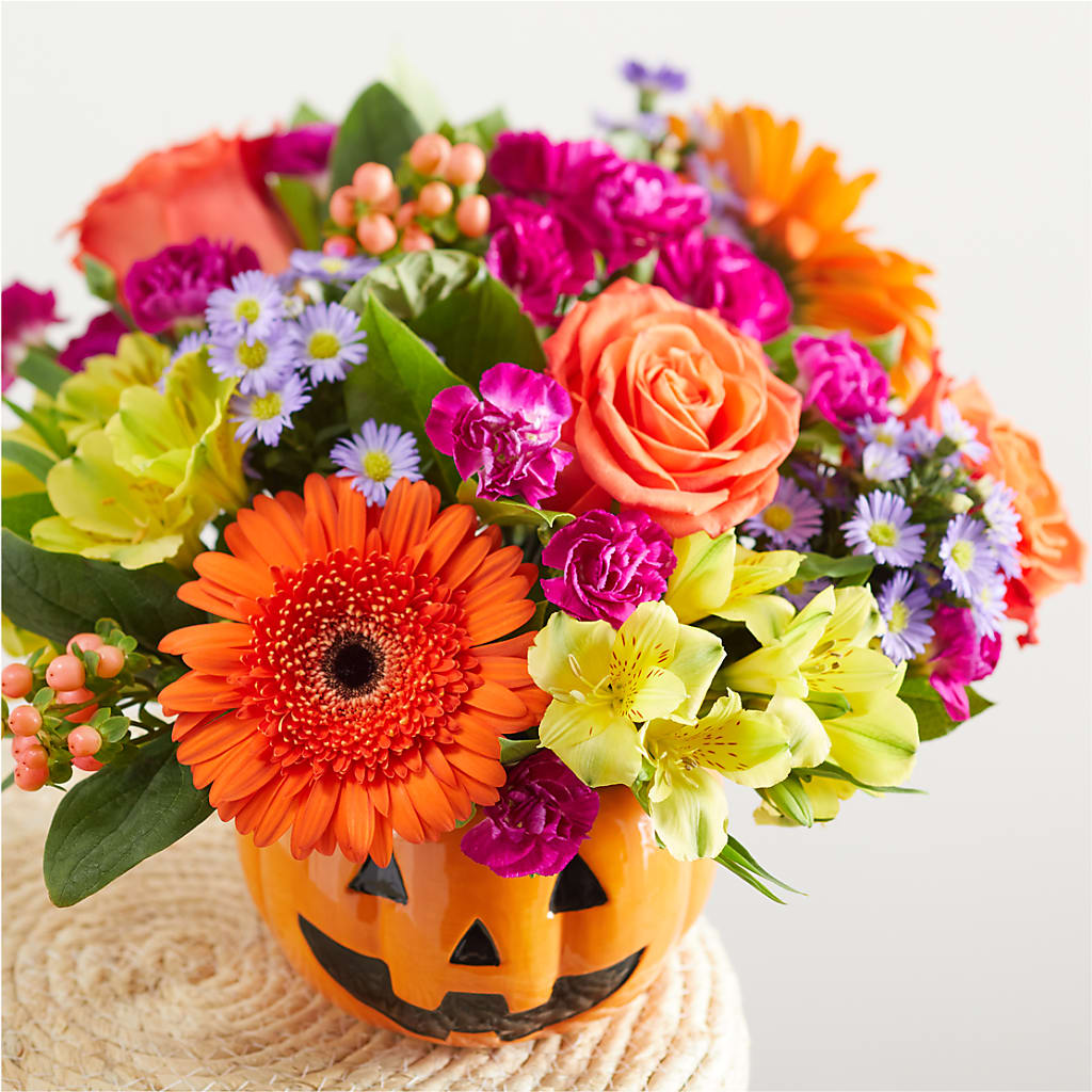 Tricks & Treats Pumpkin – MRS D'S FLOWER SHOP INC, Lakeland FL