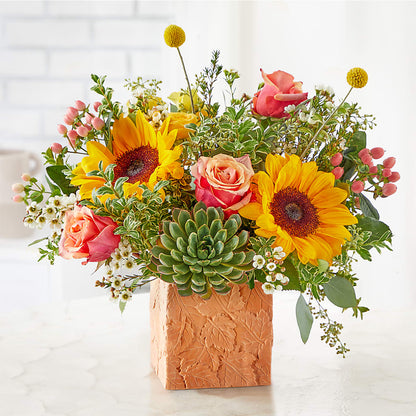Sunflower Season Bouquet – MRS D'S FLOWER SHOP INC, Lakeland FL