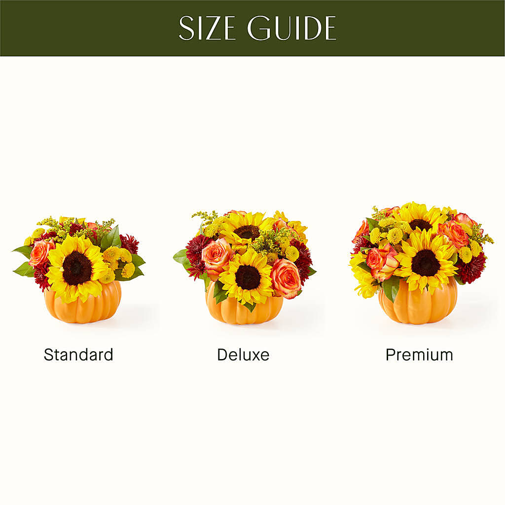 Golden Gourd Pumpkin Bouquet – MRS D'S FLOWER SHOP INC, Lakeland FL