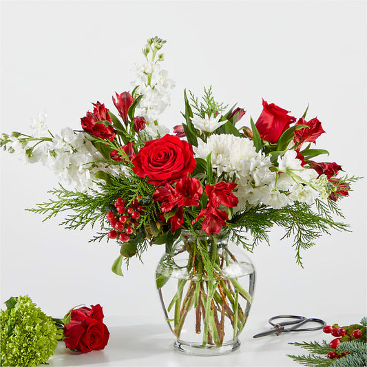 Merry Moment Bouquet – A Florist Original – MRS D'S FLOWER SHOP INC, Lakeland FL