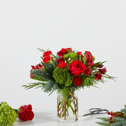 Merry Moment Bouquet – A Florist Original – MRS D'S FLOWER SHOP INC, Lakeland FL
