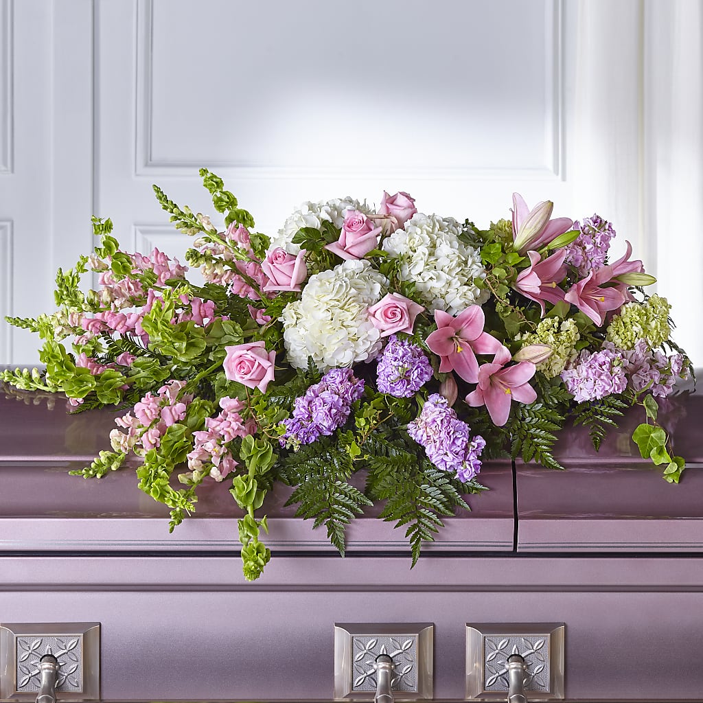 Life's Gratitude Casket Spray – MRS D'S FLOWER SHOP INC, Lakeland FL