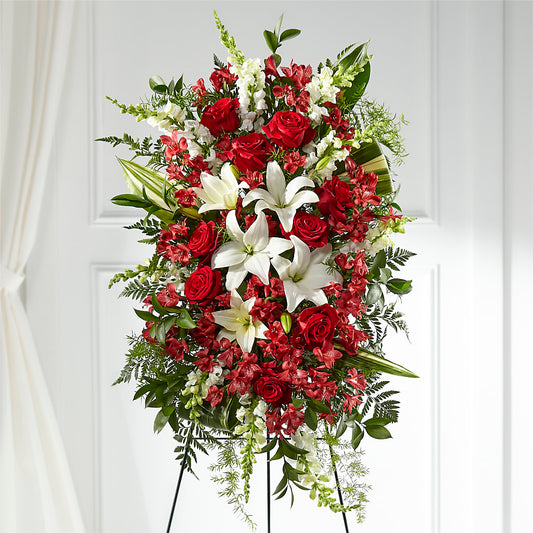 Everlasting Memory Standing Spray – MRS D'S FLOWER SHOP INC, Lakeland FL