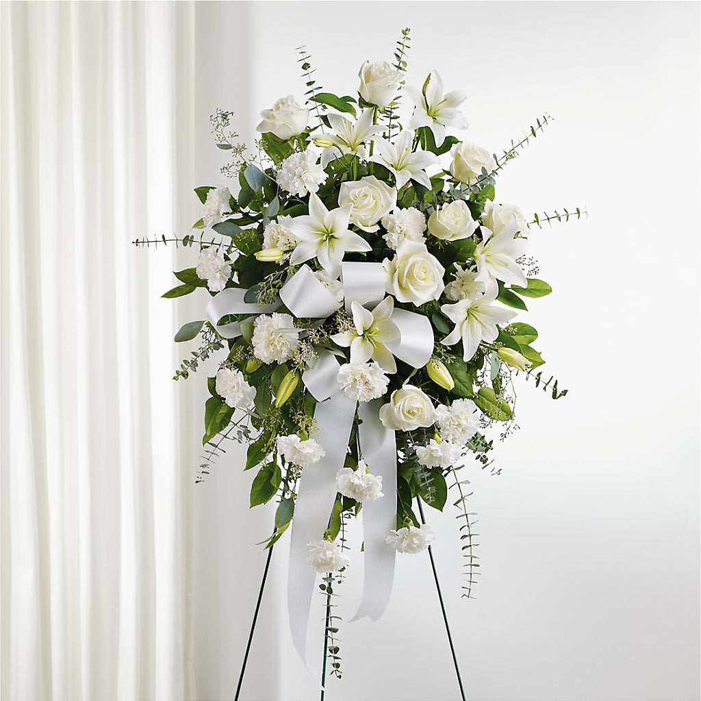 With Care Standing Spray – MRS D'S FLOWER SHOP INC, Lakeland FL