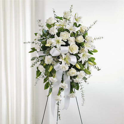 With Care Standing Spray – MRS D'S FLOWER SHOP INC, Lakeland FL