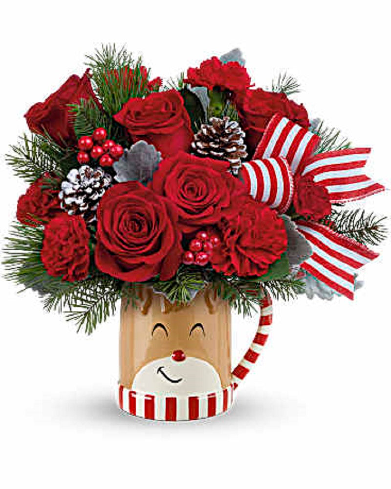 Send A Hug Reindeer Wish Bouquet