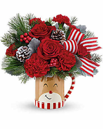 Send A Hug Reindeer Wish Bouquet