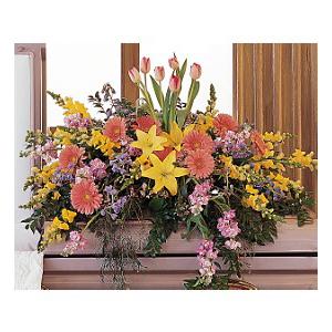 BLOOMING GLORY CASKET SPRAY