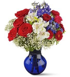 Red, White and True – MRS D'S FLOWER SHOP INC, Lakeland FL