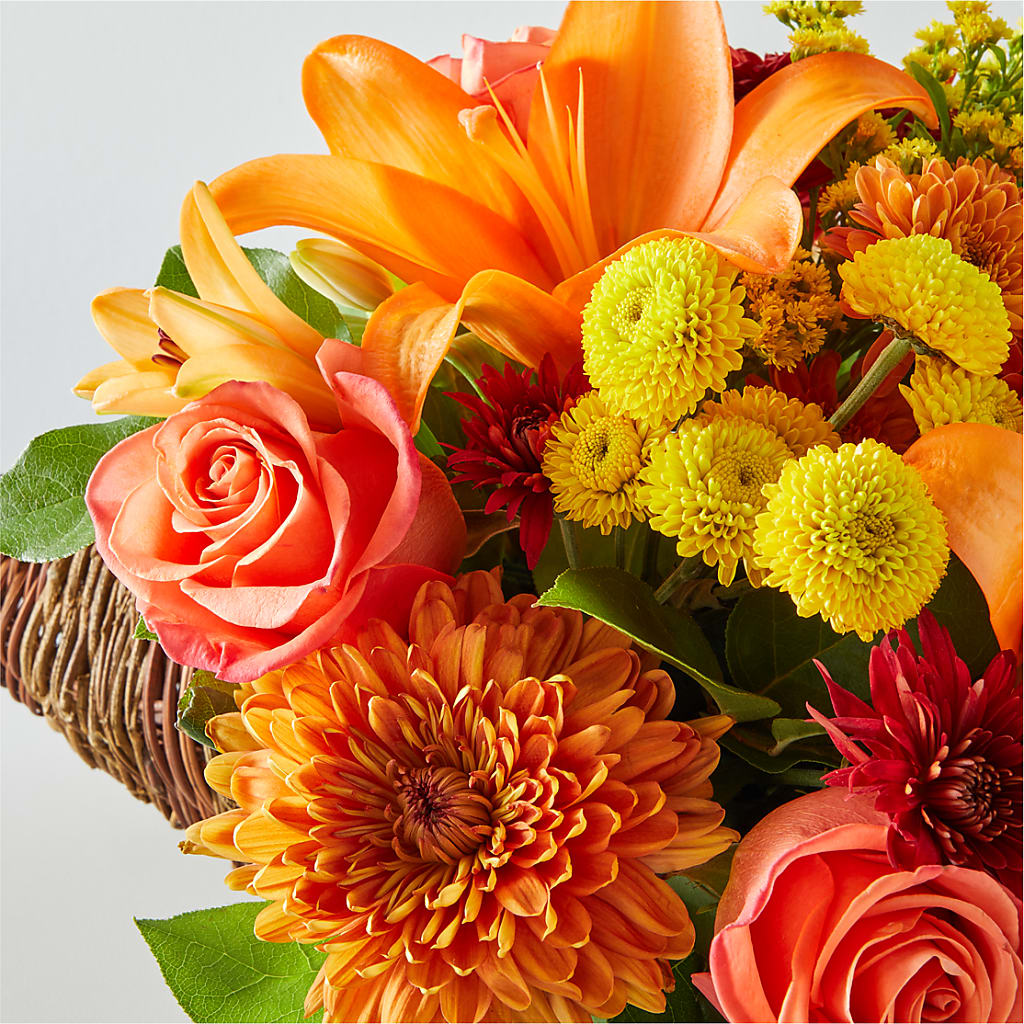 Bouquet of Blessings Cornucopia – MRS D'S FLOWER SHOP INC, Lakeland FL