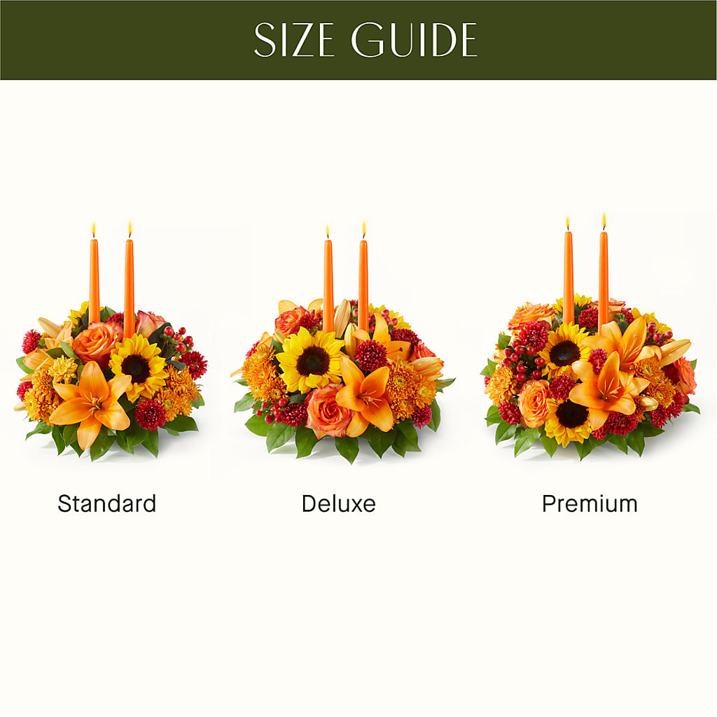 Grateful Centerpiece – MRS D'S FLOWER SHOP INC, Lakeland FL