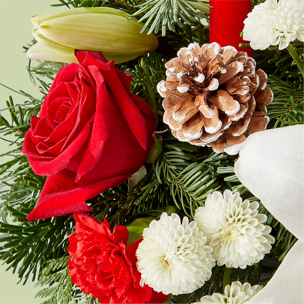 Seasonal Festivities Centerpiece – MRS D'S FLOWER SHOP INC, Lakeland FL