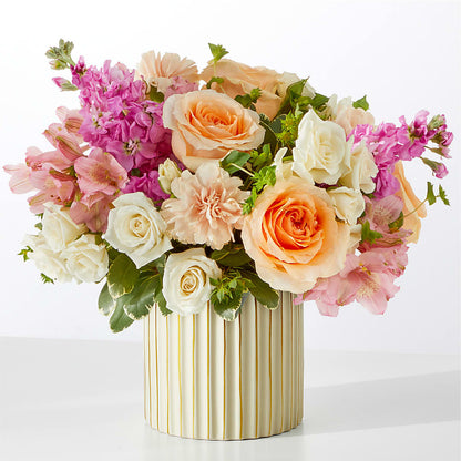 Paradise Bouquet with Ivory Vase – MRS D'S FLOWER SHOP INC, Lakeland FL