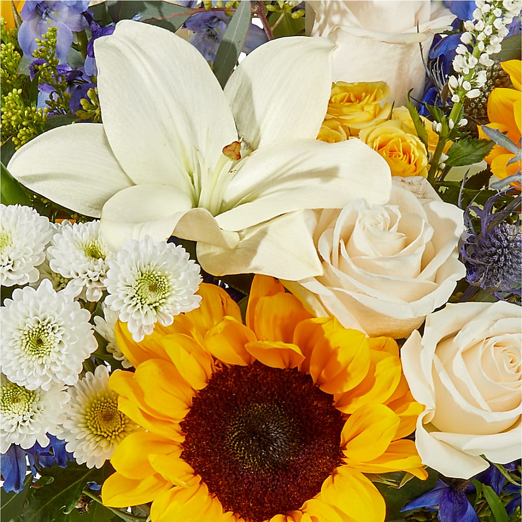 Wonderfully Sunny Bouquet – MRS D'S FLOWER SHOP INC, Lakeland FL