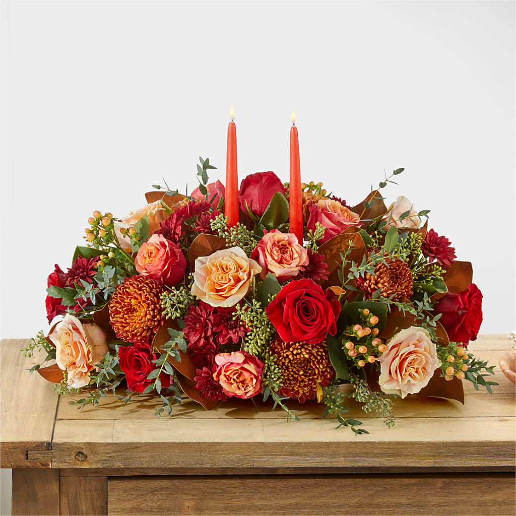 Gather Near Centerpiece – MRS D'S FLOWER SHOP INC, Lakeland FL